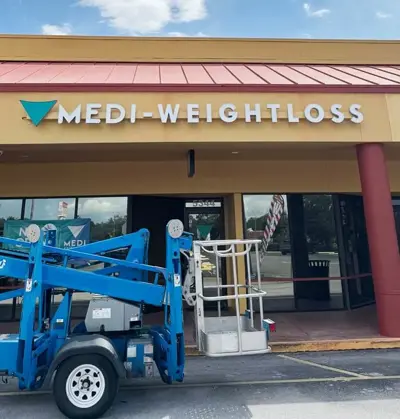 Medi Weightloss exterior signage Photo